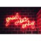LED NEON good vibes only